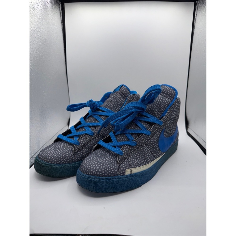 Nike Blazer Mid PROMO SAMPLE 999999999 Grey Polka 312457-041 Mens 12 - No Box